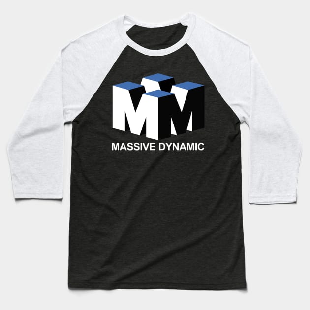 Massive Dynamic Baseball T-Shirt by Meta Cortex